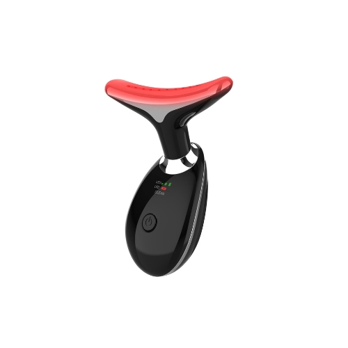 Red-Light-Therapy-for-Face and Neck, 7 Color Light Based Facial Massager, Portable Skin Care Tool 